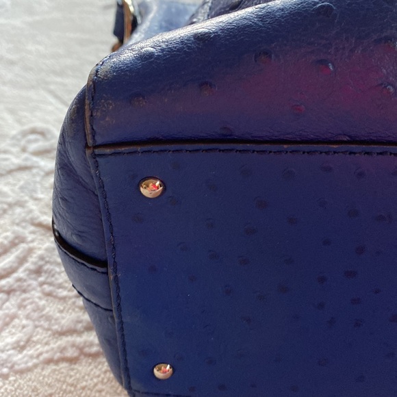 COPY - Kate Spade ostrich pattern leather large bag - Picture 8 of 11